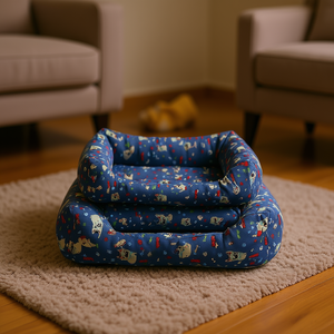 Set Cuccia per Cani Yommy con Base Antiscivolo, Taglie S M L - Product Image 2