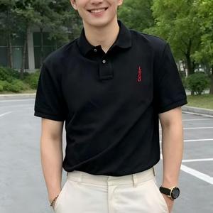 Chemises <span class=keywords><strong>Polo</strong></span> pour Hommes Smart Ralf, Vente en Gros à Prix Abordable, Haute Qualité, Noir et Blanc, Logo Brodé Personnalisé - Product Image 6