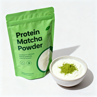 Collagène Matcha à Marque Privée Personnalisée 100g/sachet Poudre de Thé Vert Collagène/Protéine Poudre de Matcha