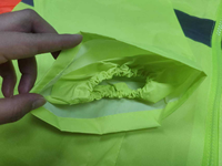 Giacca Impermeabile Riflettente Personalizzabile per Lavoratori, Resistente e con Cappuccio, per Eventi all'Aperto, Produzione OEM