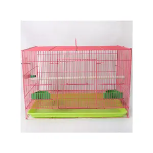 Large Bird Cage with Door Bird Carrier Colorful Parrot Bird Cages