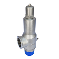 DN50 1,4404 Válvula DE SEGURIDAD criogénica Dispositivo de alivio de presión de nitrógeno líquido Sistemas de gas líquido 300 PSI ASME Sección VIII