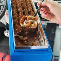 Boîte-cadeau personnalisable et recyclable pour friandises au caramel, forme allongée pour les sucreries