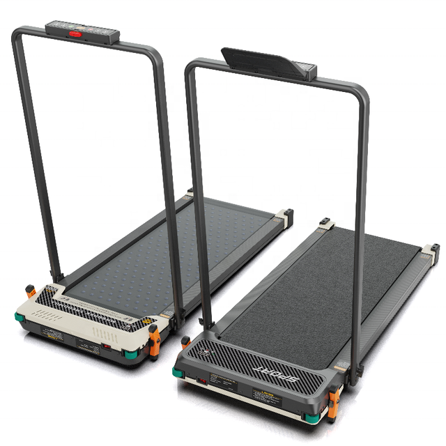Newly Double Side Folding Walking Pad Treadmill With Massage Home Gym Machine Sports Smart Motor Electric Mini Desk Treadmill