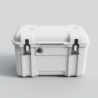 Refroidisseur dur isolé de boîte de refroidisseur de coffre de glace rotomoulé imperméable de haute qualité pour le refroidisseur d'igloo de camping