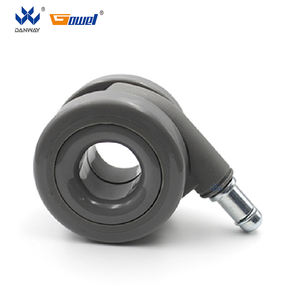 DWG-B022 fabricant professionnel haut de gamme nouvelle annonce la plus populaire Design moderne PU roue noir argent roulettes creuses - Product Image 4