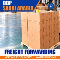 Expédition de fret DDP par voie maritime de Chine vers l'Arabie Saoudite, dédouanement, entreposage et service de la dernière mile