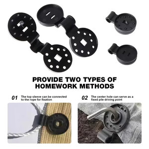 Clips pour toile d'ombrage, pinces pour <span class=keywords><strong>tissu</strong></span> d'ombrage, accessoires, œillets pour couverture en filet, <span class=keywords><strong>tissu</strong></span> pare-soleil pour jardin et serre - Product Image 3