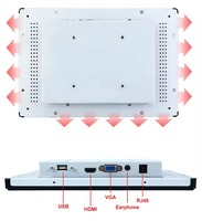 Wintronix - Panel PC Industrial Integrado Todo en Uno de 21.5 Pulgadas, J1900 de Doble Núcleo, Pantalla Táctil Multipunto, Sistema Operativo Android/Linux/Windows, Gran Oferta