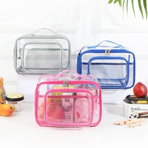 กระเป๋าเป้สะพายหลังสำหรับเด็กกลับไปโรงเรียนกระเป๋าใส่อาหารกลางวันใสทำจากพีวีซีกระเป๋าหนังสือใสขนาดใหญ่กระเป๋าใส่หนังสือสำหรับเด็กผู้หญิง - Product Image 2