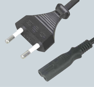 <span class=keywords><strong>2</strong></span> pin avrupa düz güç kablosu - Product Image 3