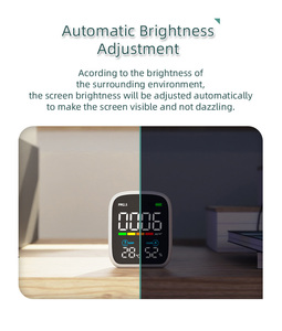 Moniteur de poussière portable PM2.5, moniteur de particules PM2.5, moniteur de pollution atmosphérique pour la détection de la pollution de l'air - Product Image 4