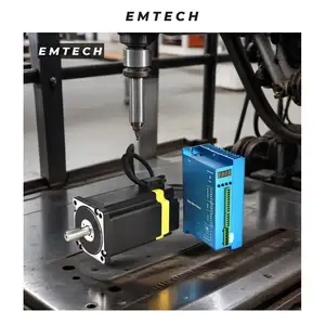 EMTECH 2Hybrid حلقة مغلقة عدة محرك ووحدة تحكم 1.8 درجة عالية الأداء 86BYG250-150B هجينة مغلقة الحلقة عالية الكفاءة