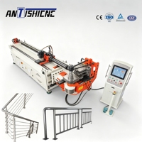 Cintreuse de tubes hydraulique CNC en acier inoxydable pour balustrades publiques 75 mm – Machine de construction