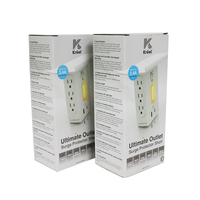 Boîte en carton recyclable personnalisée avec revêtement UV, laminage mat et gaufrage pour appareils photo et électronique grand public (conception pliable)
