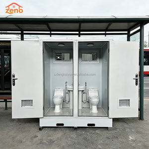 Baño Exterior Prefabricado, Inodoro y Ducha Portátiles para Parques, Baño Pequeño para Campamentos, WC Personalizado de Fábrica - Product Image 3