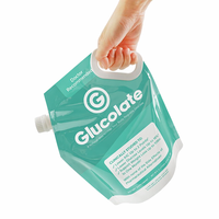 Pochette souple verticale pour 1L, 2L, 3L, 5L d'huile d'olive, de tequila ou de bière avec robinet distributeur Vitop inclus