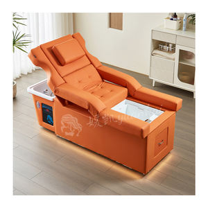 Japanse Spa Elektrische Shampoo Bed Hef Hoofdsteun Met Voetmassage Japonais Para La Cabeza Spa Tafels Bed Voor Gebruik In De Badkamer - Product Image 6