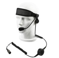 Casque mono super robuste avec bandeau en maille durable et prise NATO U-174