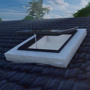 Tailles personnalisées <span class=keywords><strong>Grenier</strong></span> pour petits espaces Lucarne électrique Ventilation <span class=keywords><strong>de</strong></span> l'air à ouverture automatique Isolation thermique en alliage d'aluminium - Product Image 4