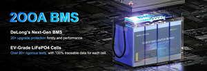 แบตเตอรี่ 12.8V 12V 400Ah แบบ Deep Cycle พร้อม BMS สำหรับเรือ รถบรรทุก APU ระบบกักเก็บพลังงานภายในบ้าน แบตเตอรี่ลิเธียม LFP12300 คุณสมบัติหลัก - Product Image 2