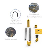 Barres d'ancrage Sinorock auto-perforantes en acier R38 40Cr pour clous de sol et applications minières