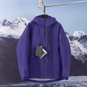 Giacca Softshell da Uomo 2026 SV <span class=keywords><strong>Gore</strong></span> con Cappuccio Antivento Impermeabile Traspirante per Sport all'Aperto - Product Image 1