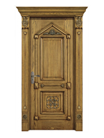 Porte intérieure en MDF sur mesure avec surface finie, design artisanal pour entrée