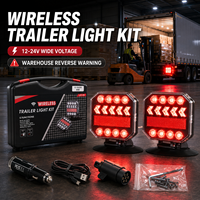 Conçu pour la route et les intempéries. Feux de remorque sans fil SFIDA TC-01 à LED, magnétiques, étanches, lumineux et rechargeables