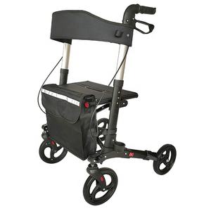 קל משקל מתקפל נייד מתגלגל הליכונים 4 גלגלים Rollator - Product Image 1