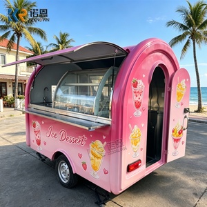 Gerobak Makanan Mobile yang Dapat Diderek, Terbuat dari Fiberglass, Dapur Luar Ruangan, untuk Jajanan Jalanan, Penjual Pasar Malam, Katering, Usaha Kecil - Product Image 3