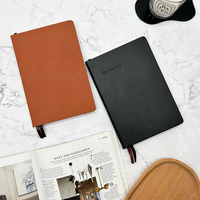 Vente chaude échantillon gratuit cahier populaire GO Journal couverture rigide planificateur en cuir PU avec bande élastique