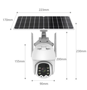 2022 New 4G SimCard Full Color HD 1080P Solar Panel PTZ <strong>IP</strong> <strong>Camera</strong> - Product Image 1