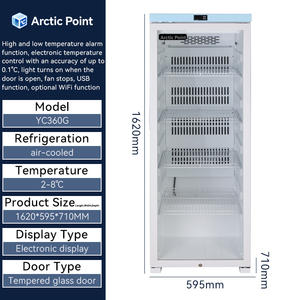 Refrigerador de Laboratorio de 12.71 Pies Cúbicos de Fábrica, Refrigerador Médico para Medicamentos con Vidrio Templado, Equipo de Laboratorio Médico - Product Image 3