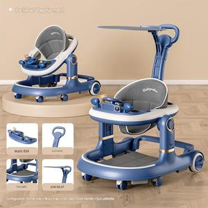 Marche-bébé 2-en-1 et jouet d'éveil avec design antidérapant et protection anti-basculement - Product Image 5