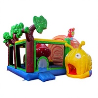 Château gonflable portable en PVC pour enfants Nova Rides, avec souffleur, idéal pour les locations événementielles
