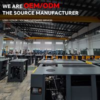 Kompresor Udara Industri VERDES 16 20 bar 500l 7.5kw 4 in 1 Elektrik Rotary Screw dengan Pengering untuk Pemotongan Laser