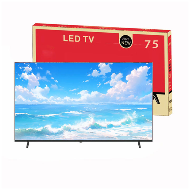 75 Inch Frameless 4K UHD Smart LED TV Ultra Slim Border Less HDR WIFI Android Television