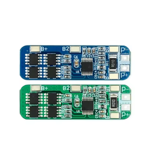 3S 12V 18650 10A BMS เครื่องชาร์จแบตเตอรี่ลิเธียมไอออนแผงวงจรป้องกันแบตเตอรี่ 10.8V 11.1V 12.6V ไฟฟ้าสีฟ้าสีเขียวแบตเตอรี่ - Product Image 1