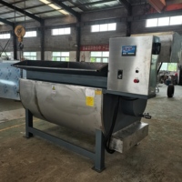 Machine de transformation des graisses animales, cuve de fusion de graisse de porc, agitation semi-automatique, chauffage électrique, acier inoxydable 304, pompe à moteur, roulement