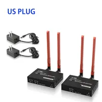Extenseur KVM sans fil 58G compatible, 300m, 1080P, kit émetteur-récepteur USB, sortie IR en boucle, pour PC et TV