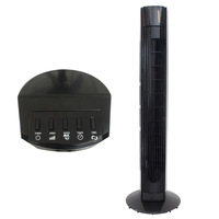 Eurotech 2025 nouveau ventilateur de tour 36 pouces sol gauche et droite secouant grand ventilateur de tour avec télécommande ventilateur d'exportation utilisation de bureau à domicile
