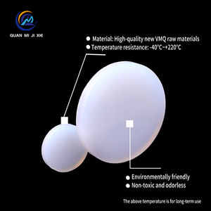 Tampon en <span class=keywords><strong>caoutchouc</strong></span> rond solide en silicone antidérapant Tampon absorbant les chocs <span class=keywords><strong>Joint</strong></span> d'étanchéité épaissi <span class=keywords><strong>Joint</strong></span> <span class=keywords><strong>plat</strong></span> - Product Image 3