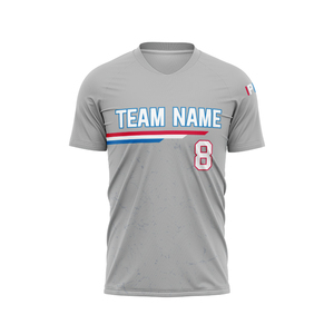 Design personalizzato con stampa sublimata da uomo uniforme da <span class=keywords><strong>calcio</strong></span> da uomo bianco blu completo <span class=keywords><strong>divisa</strong></span> da <span class=keywords><strong>calcio</strong></span> maglie da <span class=keywords><strong>calcio</strong></span> gialle e nere
