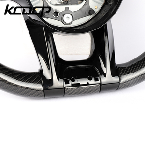 Ajuste para Benz Clase A A200 A180 A260 A45 C63 W205 W204 C300 W222 G55 G500 S63 S320 modelo antiguo a nuevo volante de fibra de carbono - Product Image 5