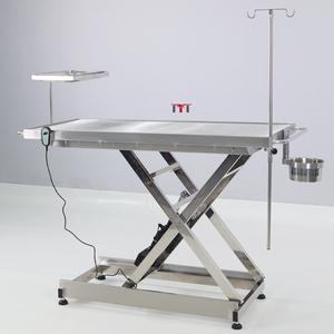 <span class=keywords><strong>Table</strong></span> d'opération électrique pour clinique vétérinaire MT MEDICAL, vente chaude, PLVOT-002, acier inoxydable, facile à désinfecter pour tous les animaux - Product Image 1