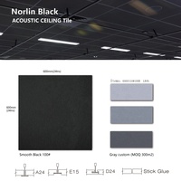Dalles de plafond en laine minérale, plafonds acoustiques isolés, panneau acoustique Celotex, insonorisation, septum 60*60cm, laine de roche, verre