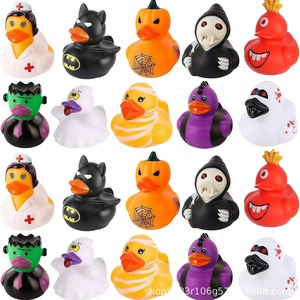 Patitos de Goma de Plástico para Baño, Surtidos, para Halloween, Regalo, Juguete, Carreras, Truco o Trato, a Granel - Product Image 2