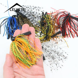 เหยื่อตกปลาแบบกระโปรงยาว10ก. เหยื่อจิ๊กแบบฉวัดเฉวียนสำหรับบ่อน้ำสีสันสดใส - Product Image 2