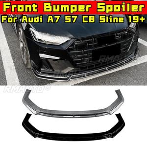 Spoiler de pare-chocs avant, diffuseur, séparateur, pièce de modification pour Audi A7 S7 C8 Sline 2019+, accessoires auto - Product Image 2